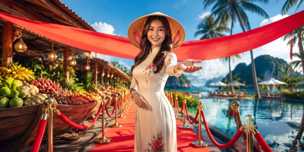 Cảnh đồng bằng sông Cửu Long với người dùng cá cược casino trên điện thoại